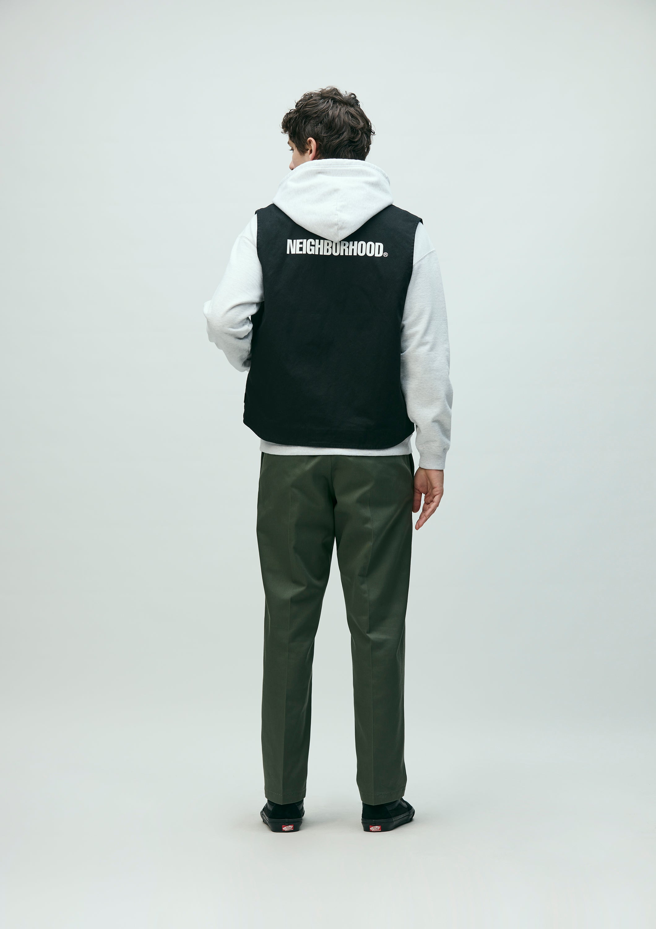 SLIM STRAIGHT WORK PANTS