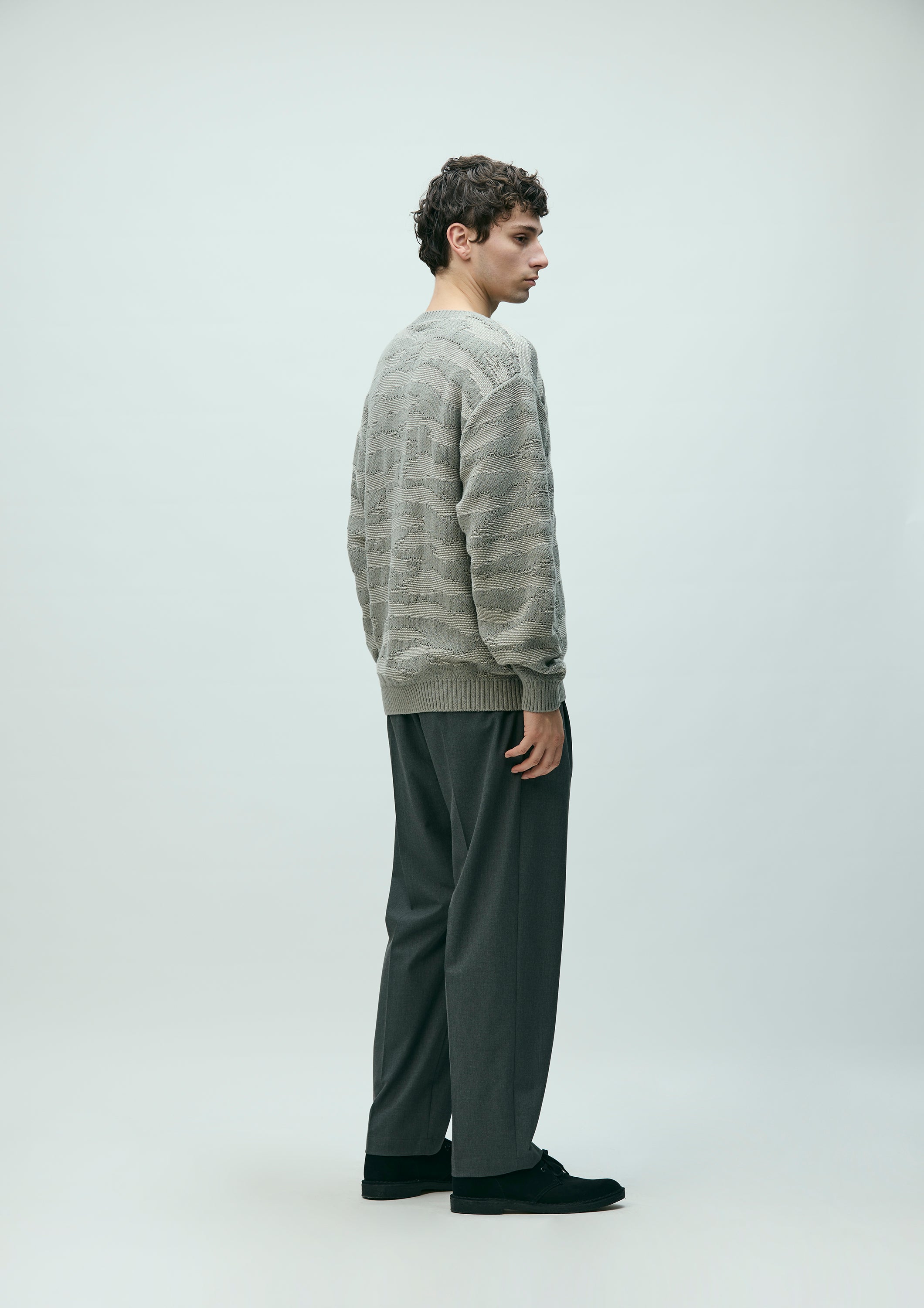 TUCK PANTS