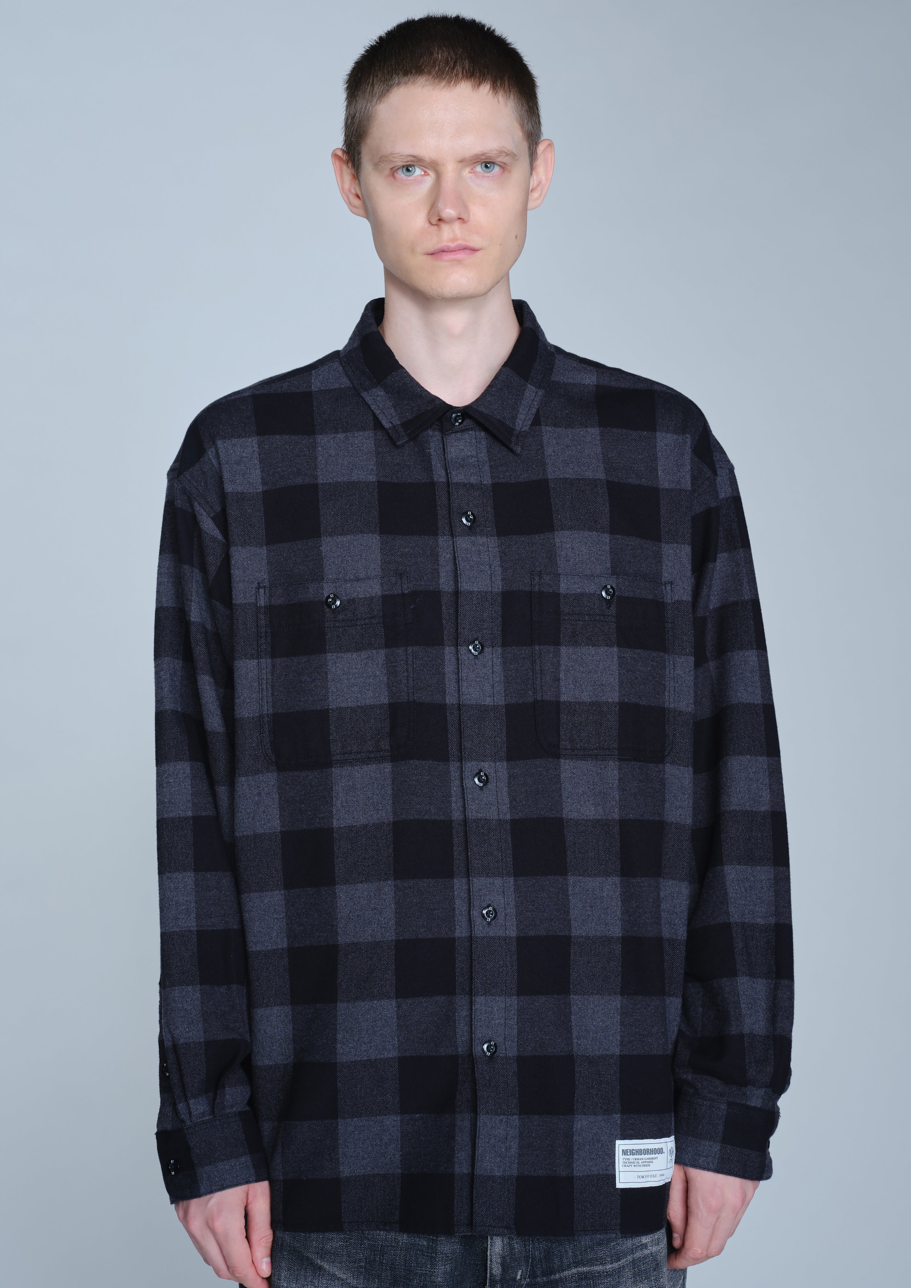 BUFFALO CHECK SHIRT LS