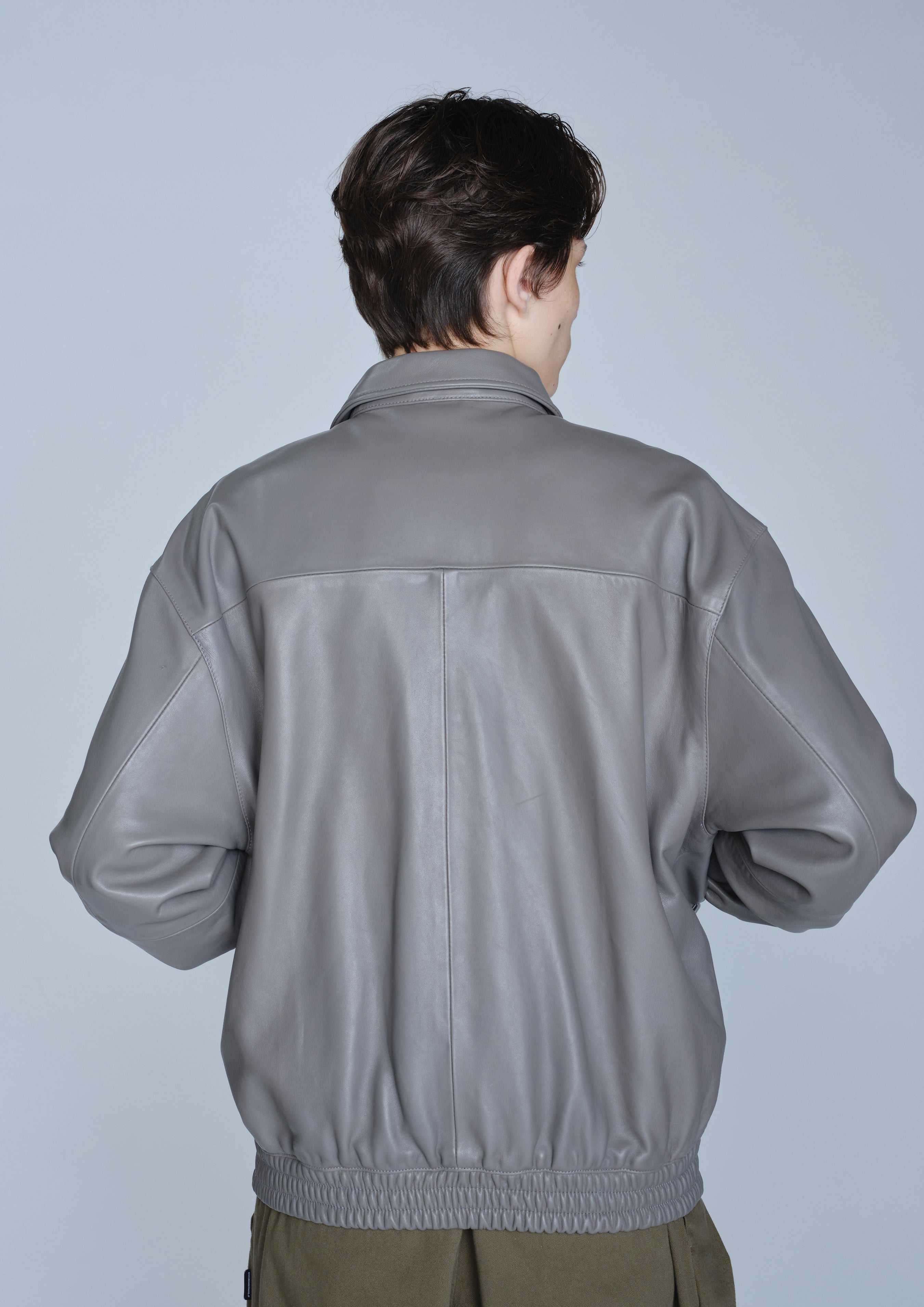 LEATHER DAD JACKET