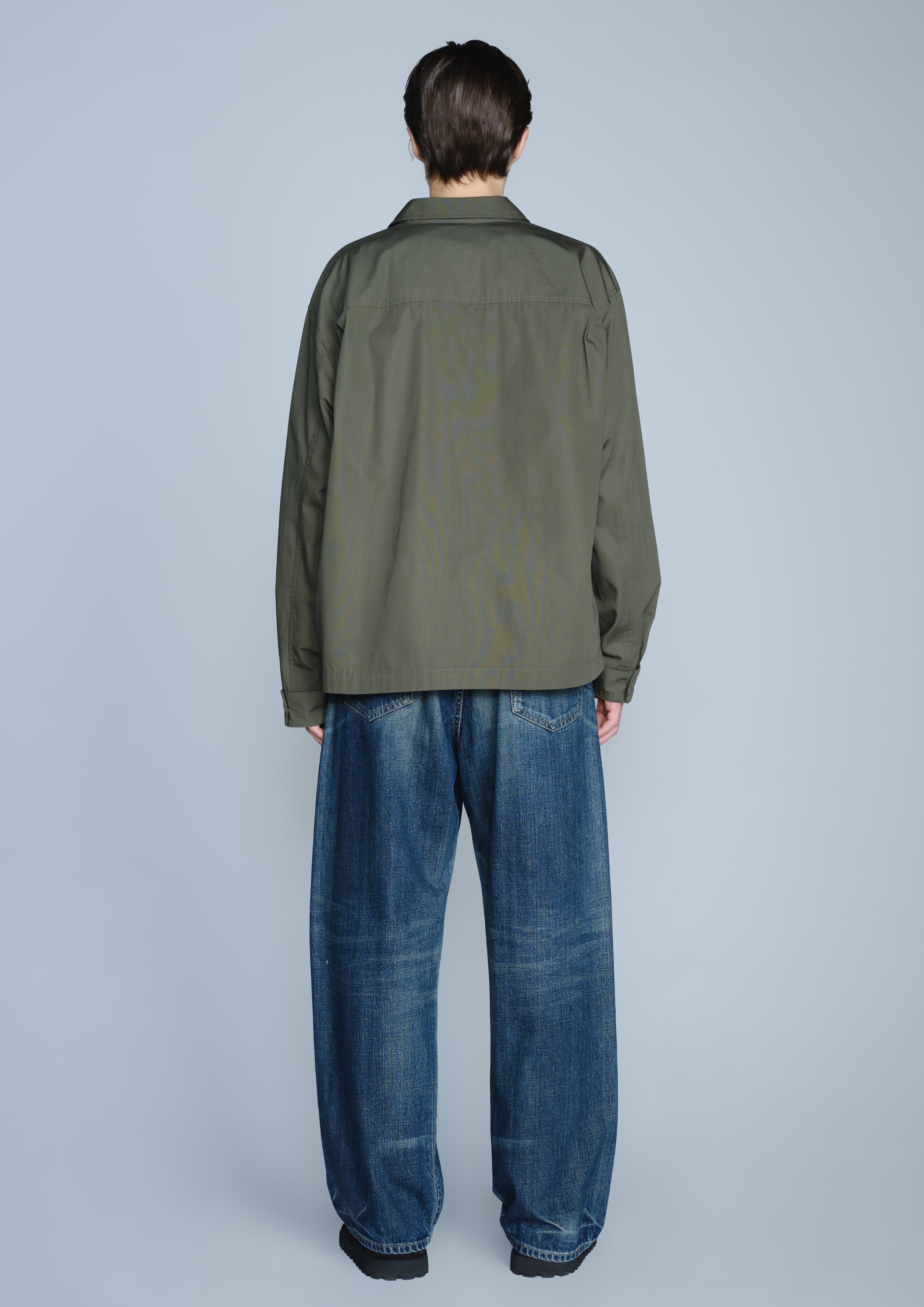 SLANT POCKET SHIRT LS