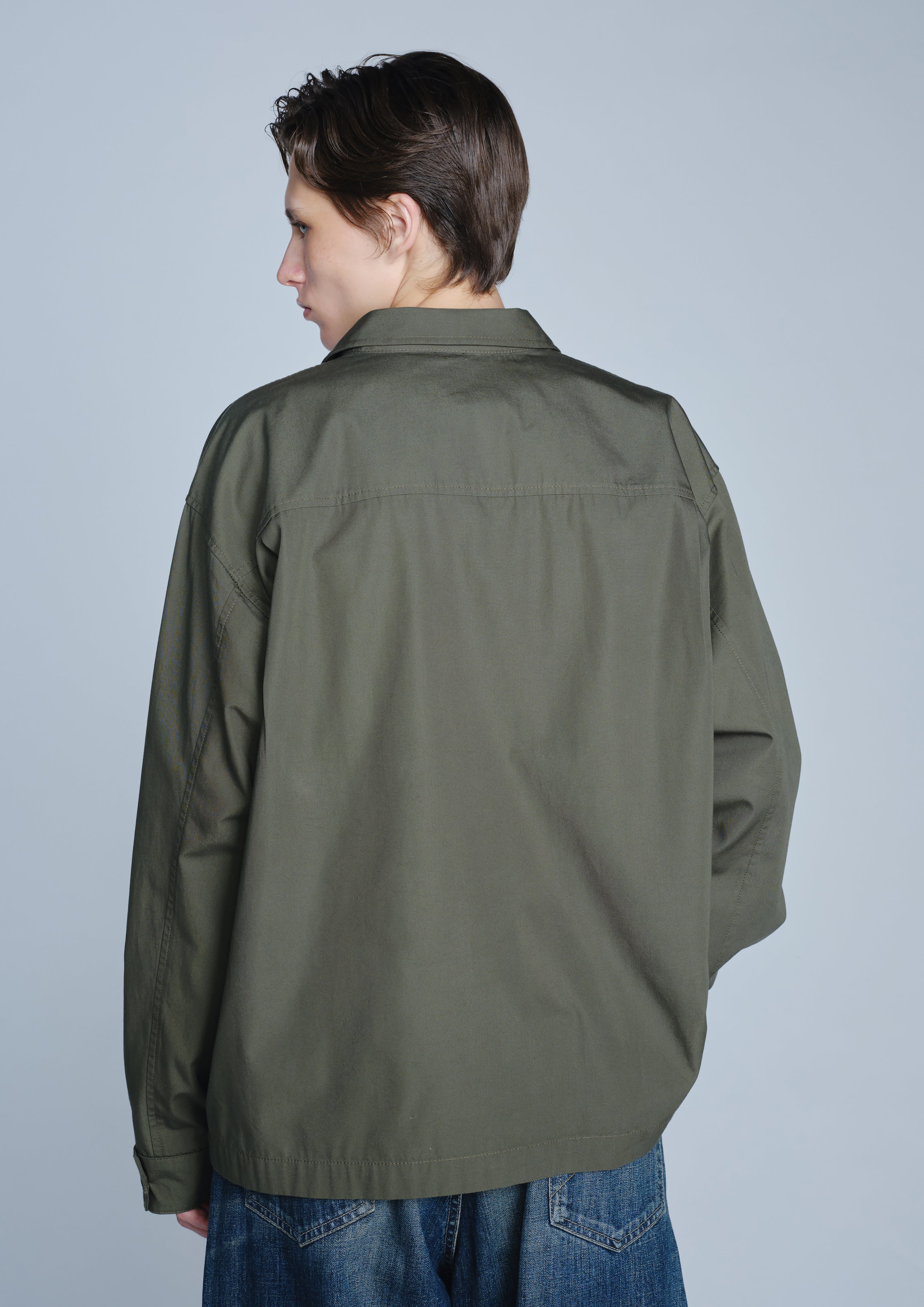 SLANT POCKET SHIRT LS