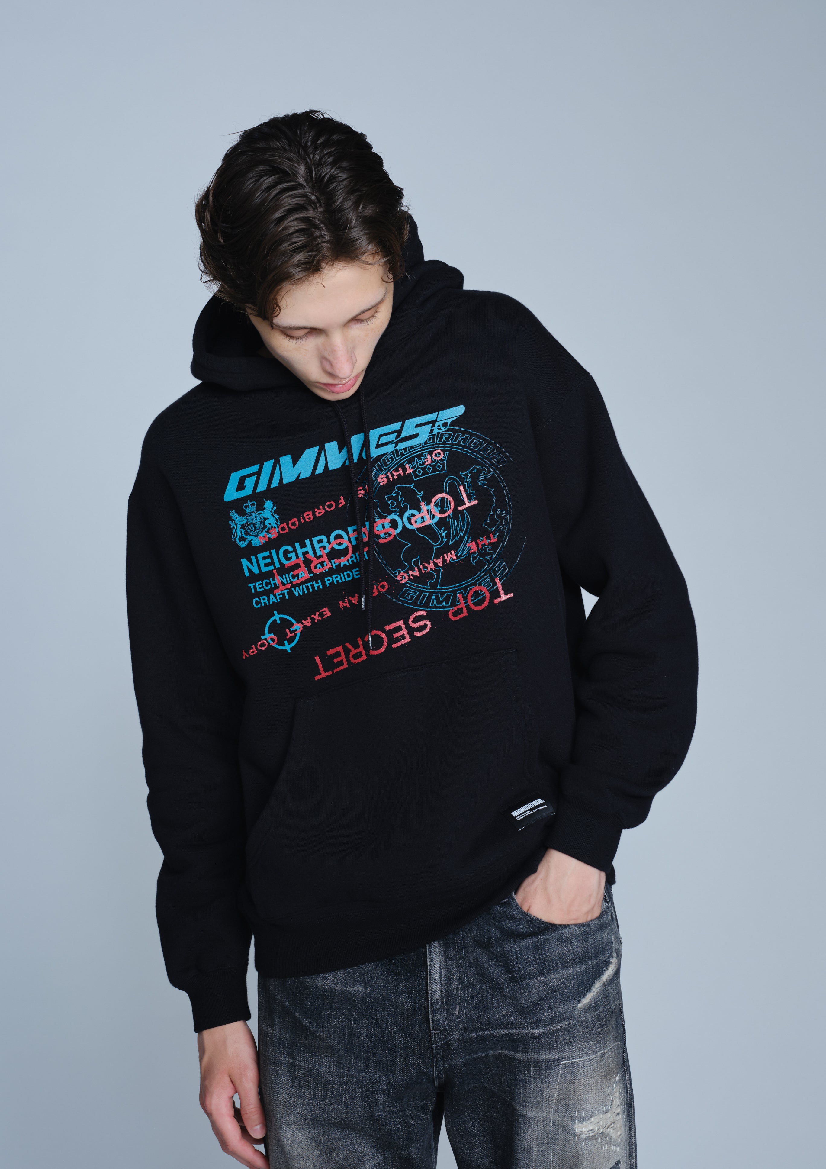 NH X GIMME FIVE . SWEAT HOODIE