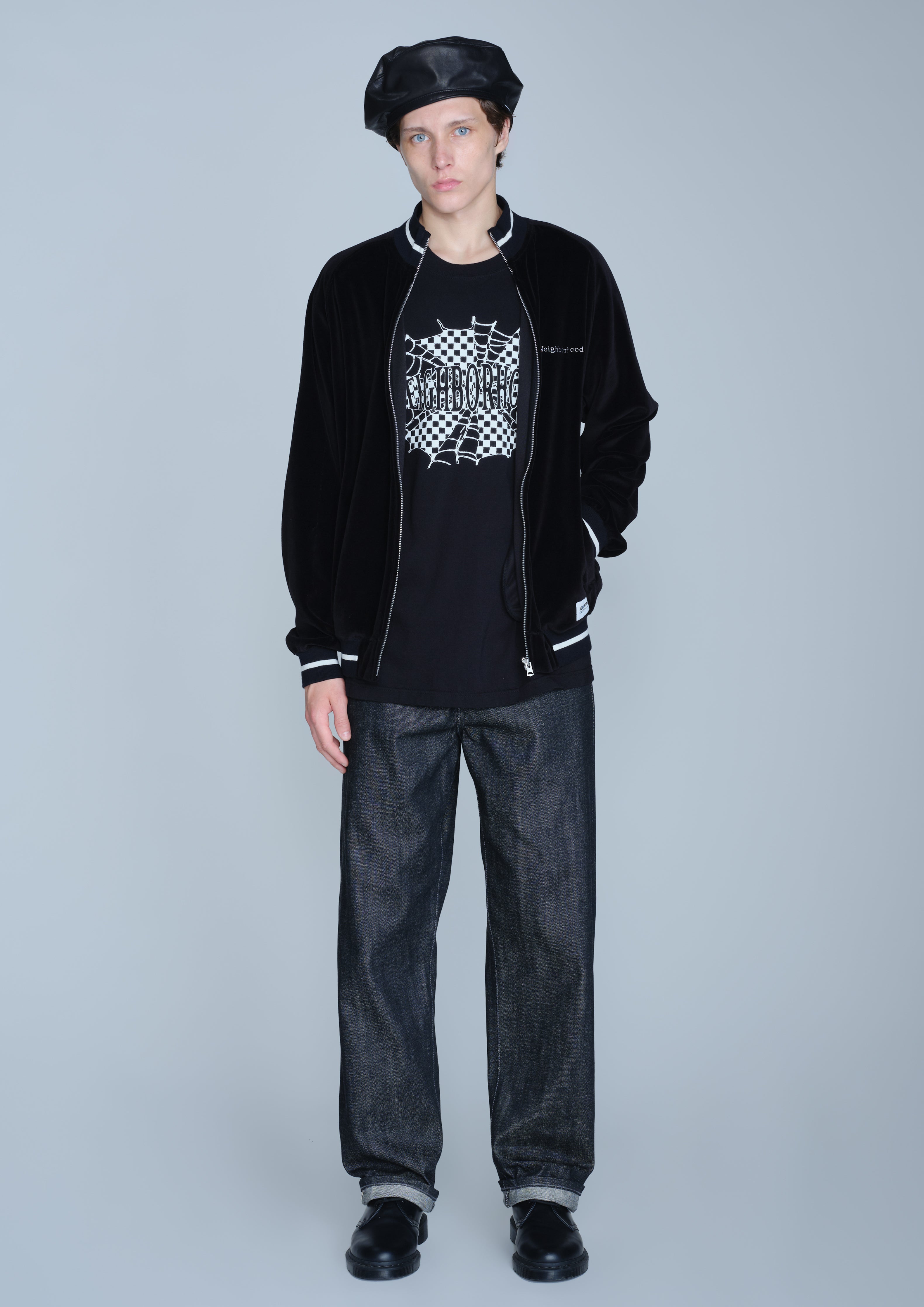 VELOUR TRACK JACKET