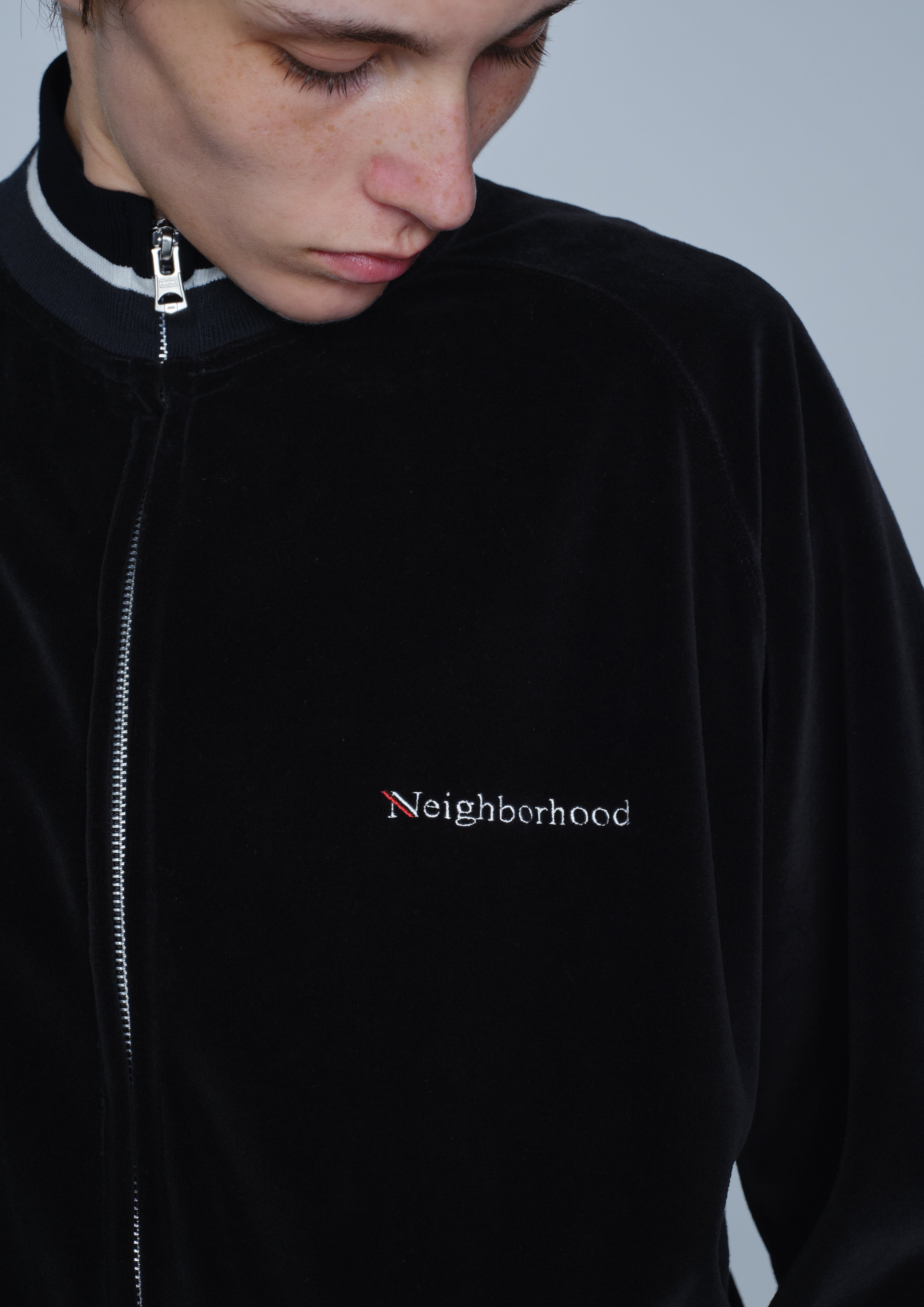 VELOUR TRACK JACKET