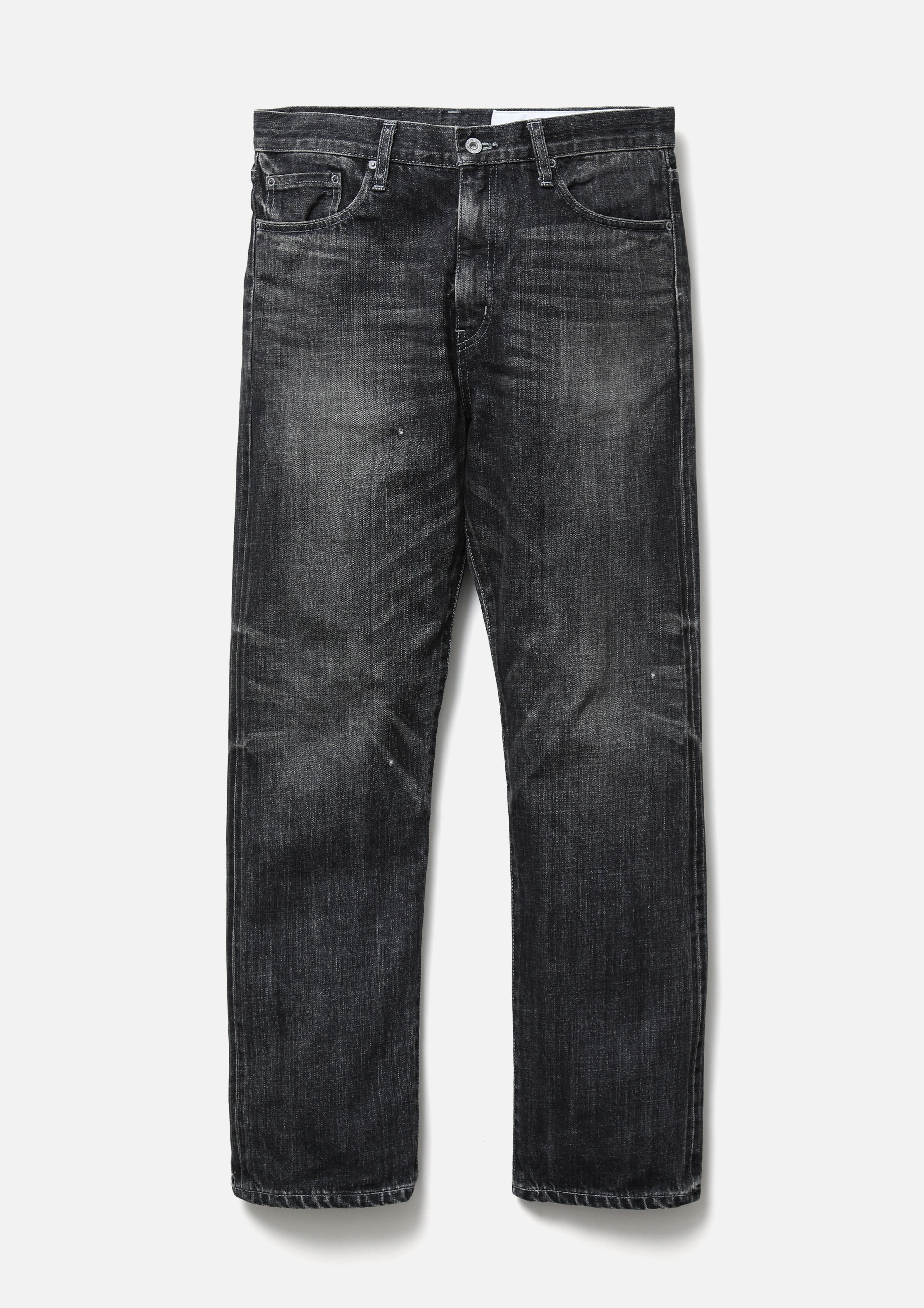 WASHED DENIM DP MID PANTS