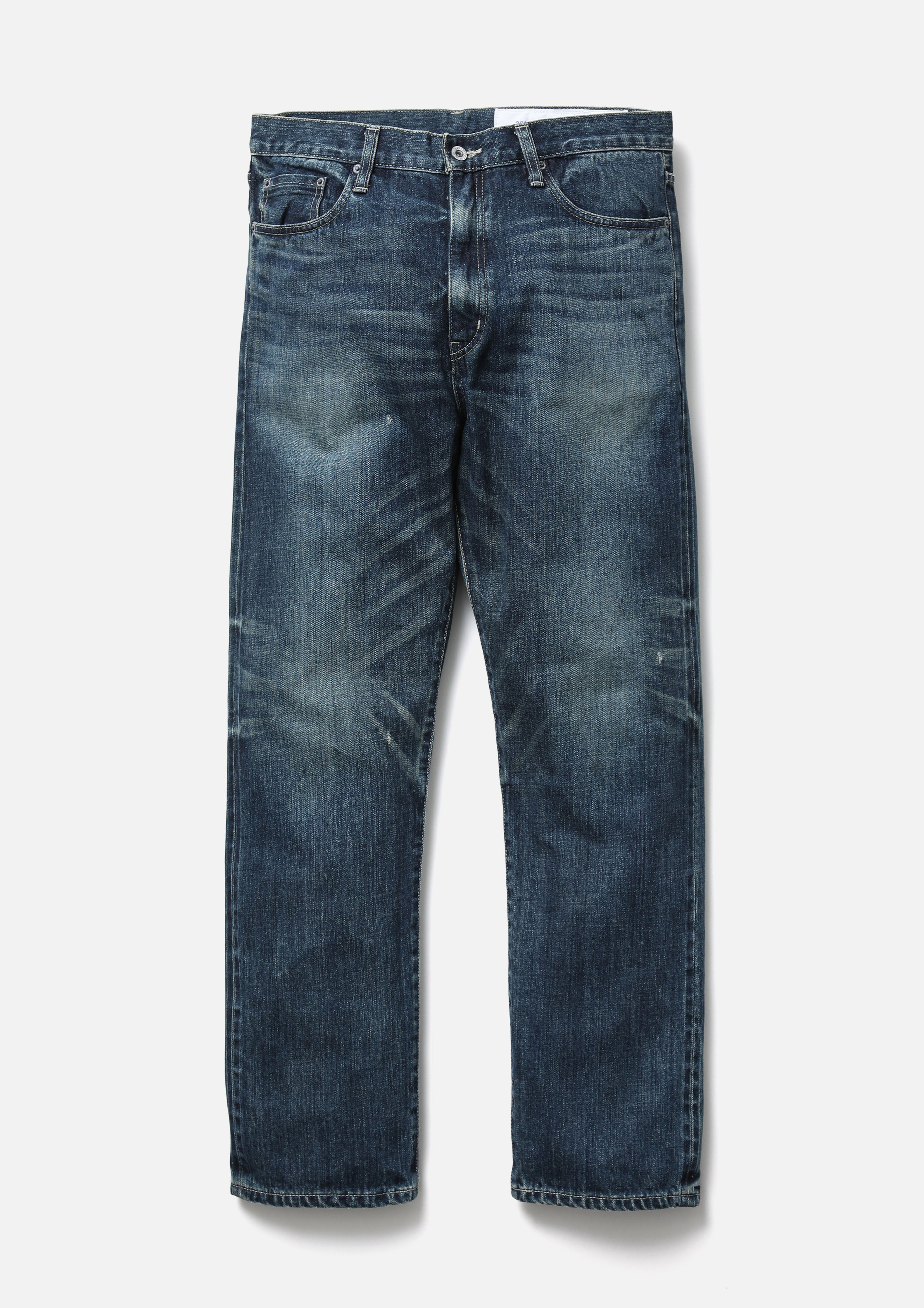 WASHED DENIM DP MID PANTS