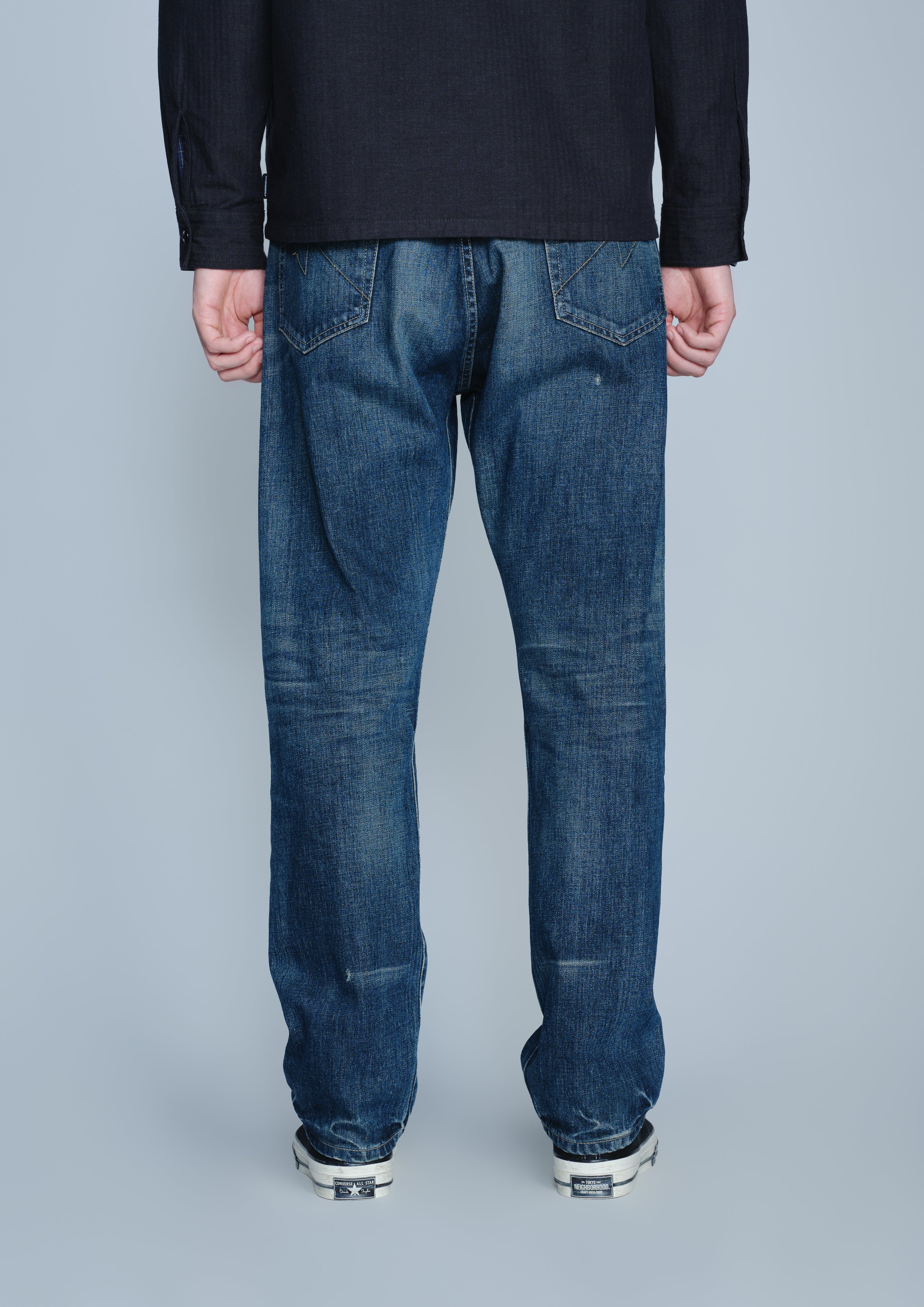 パンツ NEIGHBORHOOD WASHED DENIM DP MID PANTS WASHED DENIM DP MID PANTS