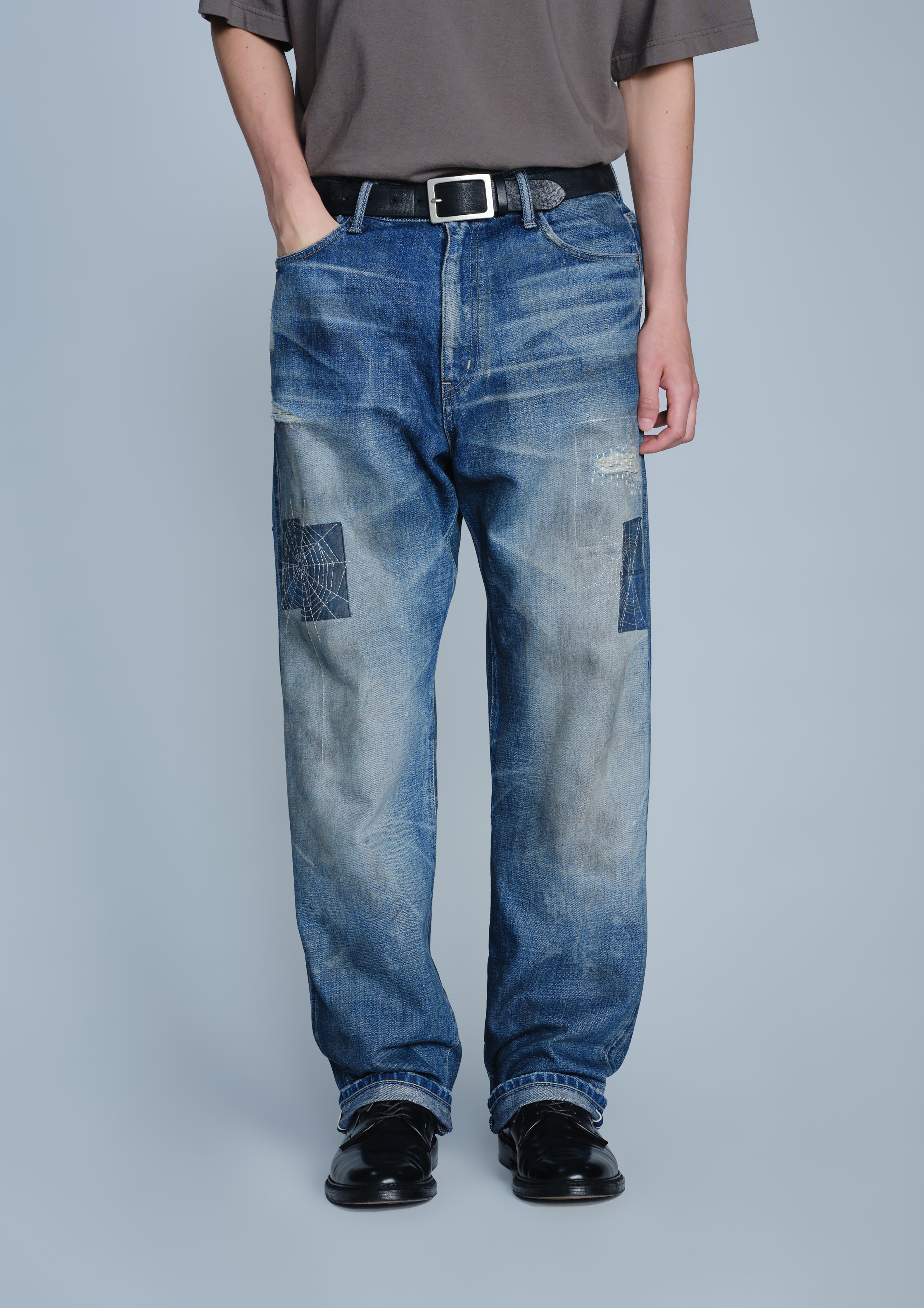 SAVAGE DENIM DP BASIC PANTS