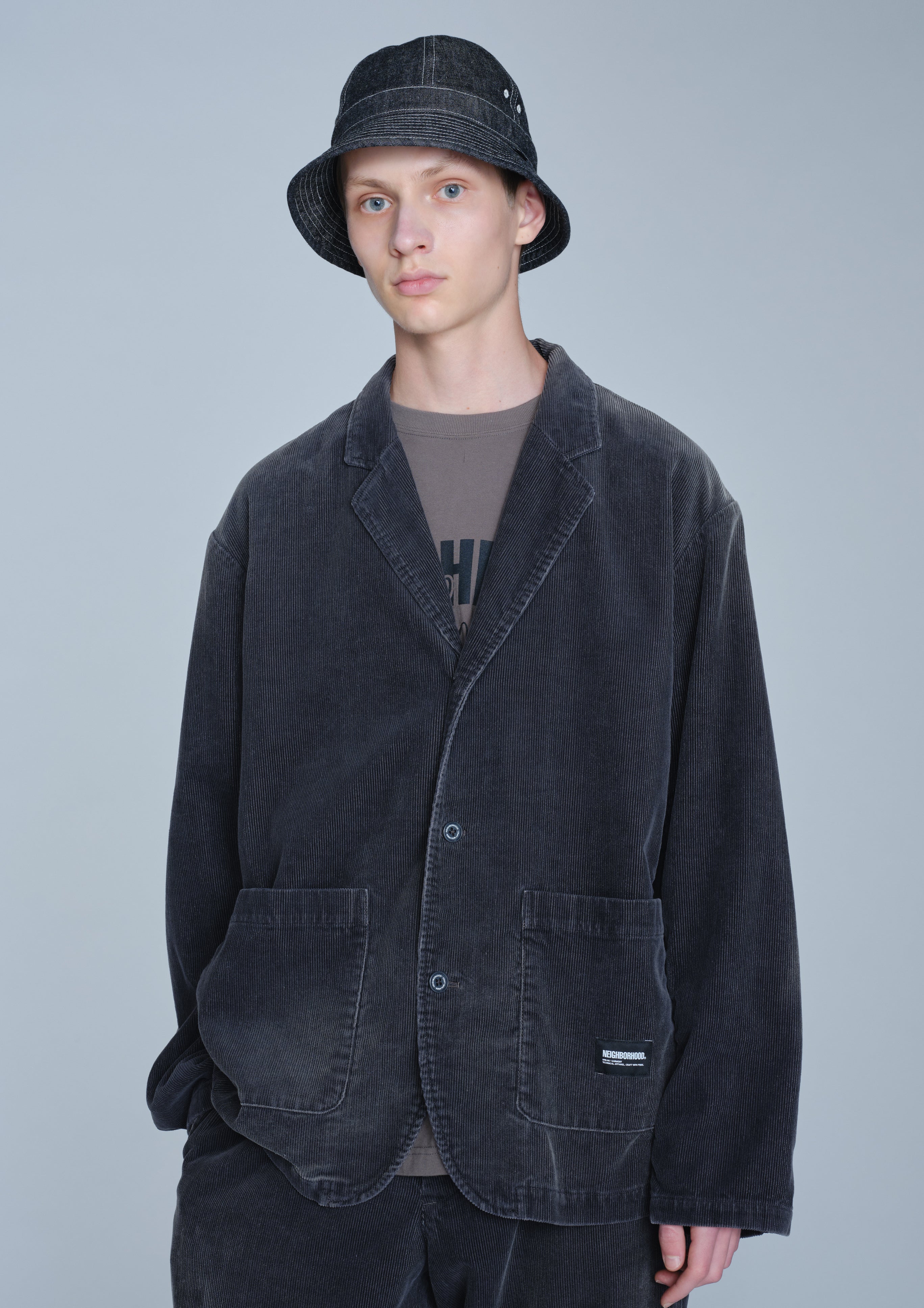 WASHED CORDUROY 3B JACKET