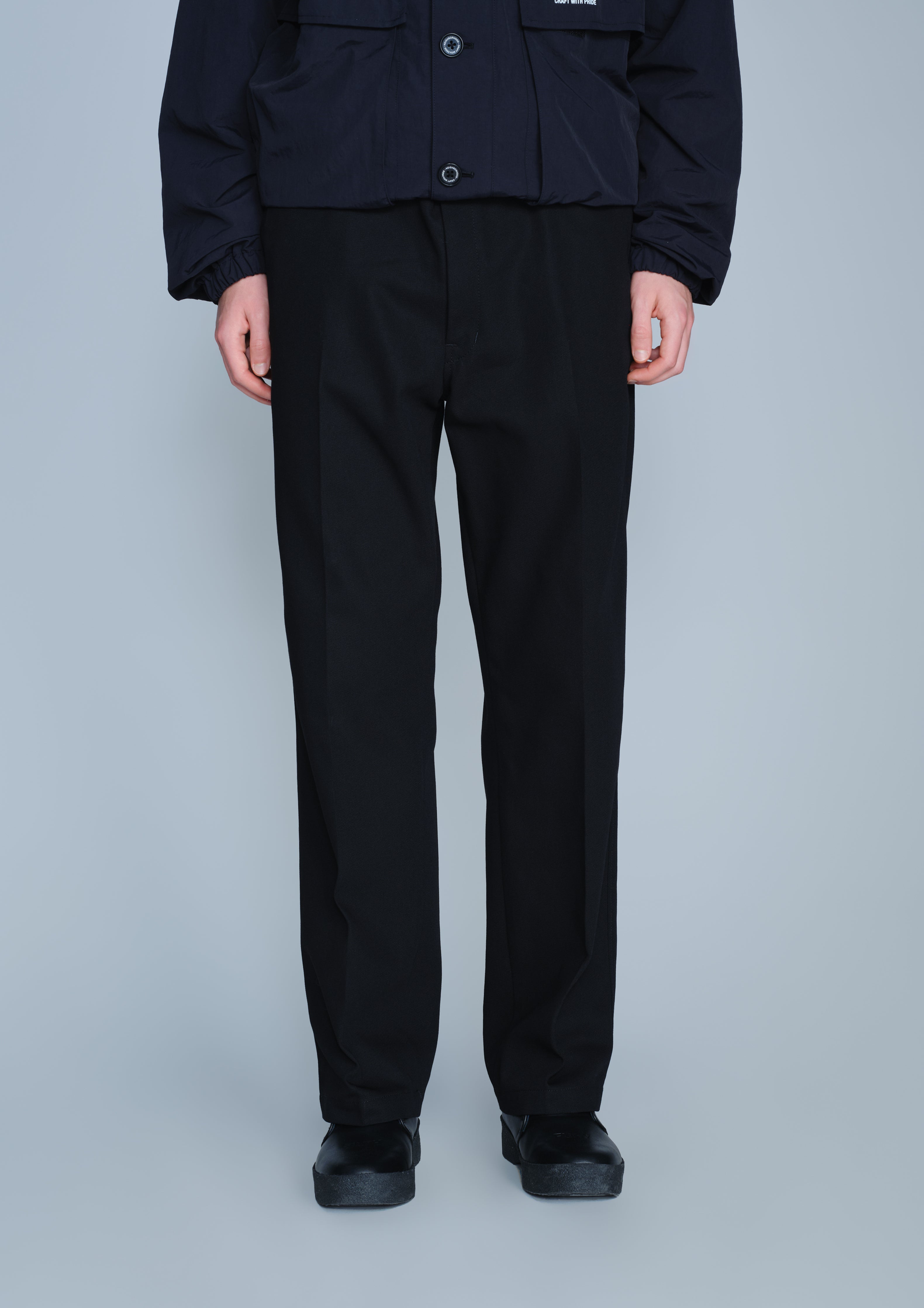 SLIM STRAIGHT WORK PANTS