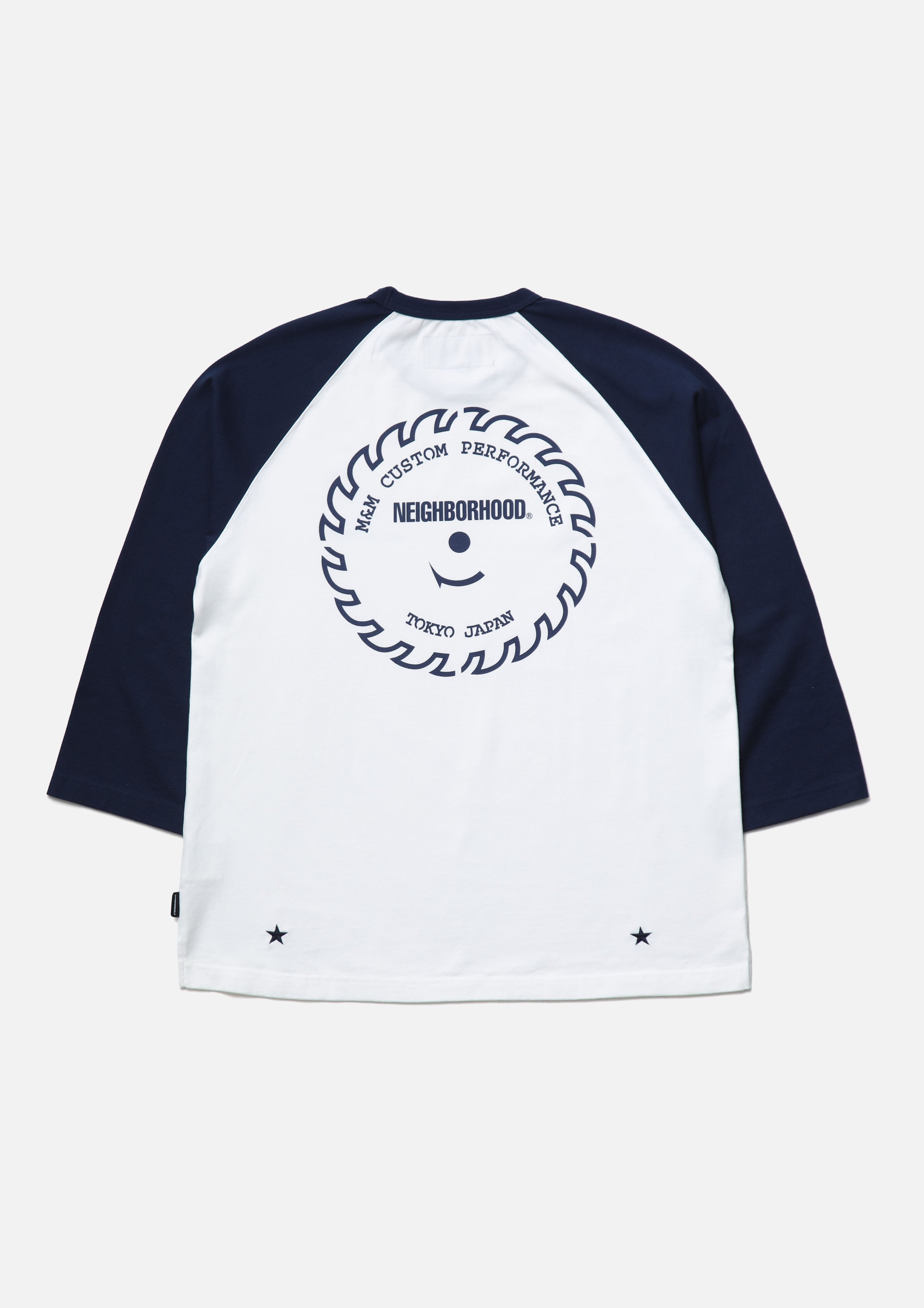 トップス 26AW NEIGHBORHOOD M&M CLASSIC RAGLAN 3Q NH X M&M . CLASSIC RAGLAN 3Q