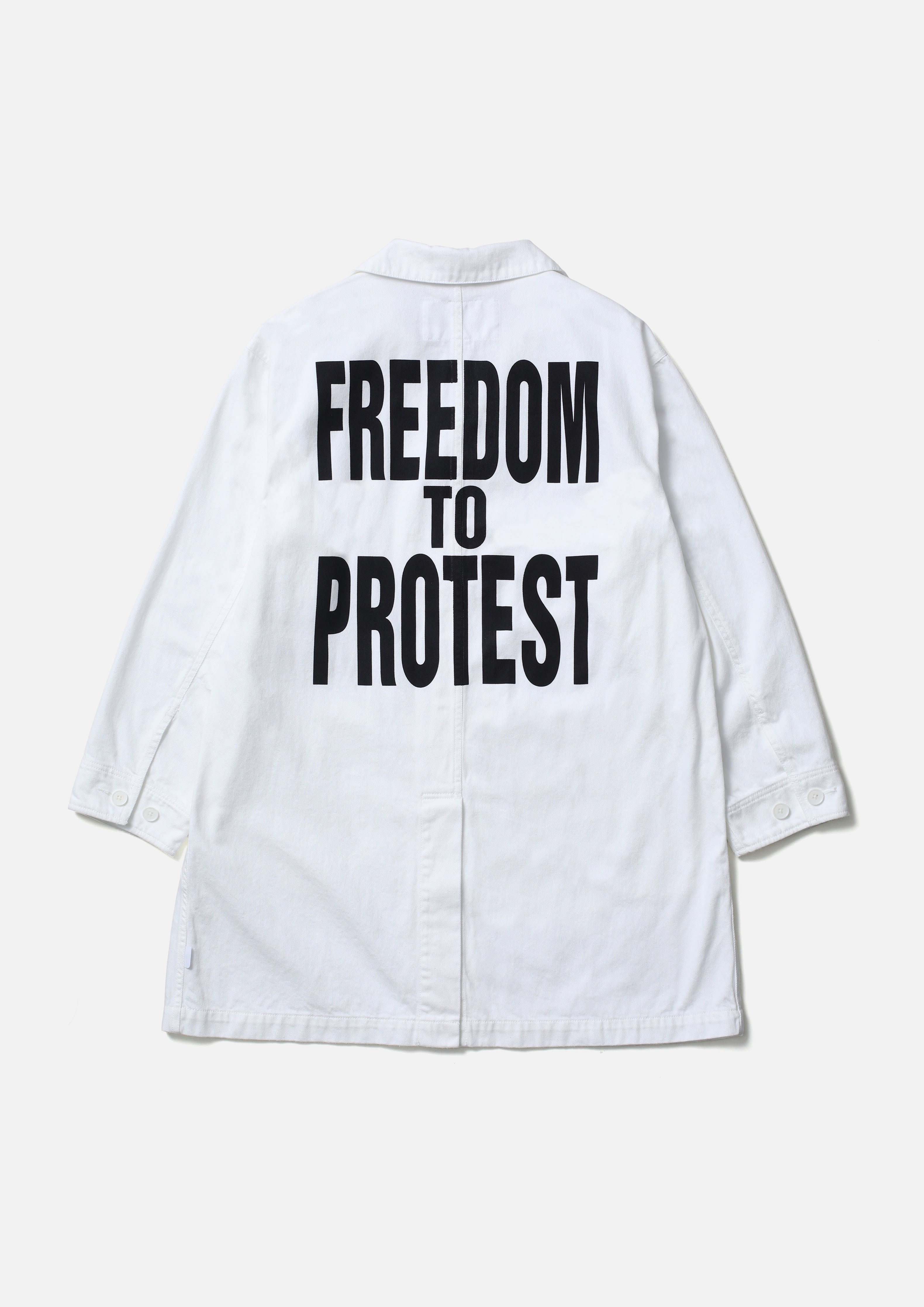 【美品】NEIGHBORHOOD BW . SHOP COAT ホワイト M NEIGHBORHOOD - NEIGHBORHOOD 24ss BW .SHOP COAT 新品 黒 Mの通販 by