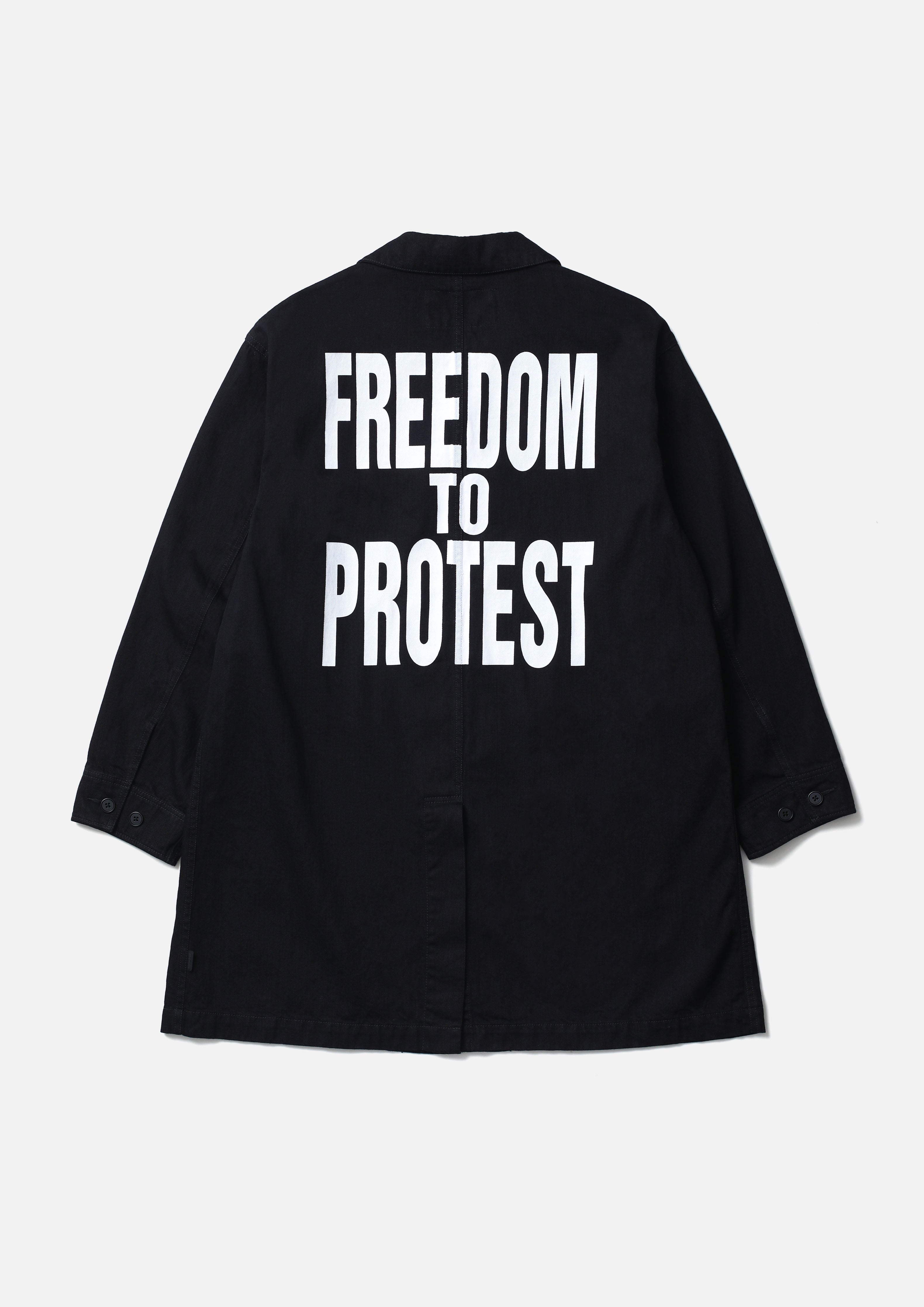 NH X KATHARINE HAMNETT . BW . SHOP COAT