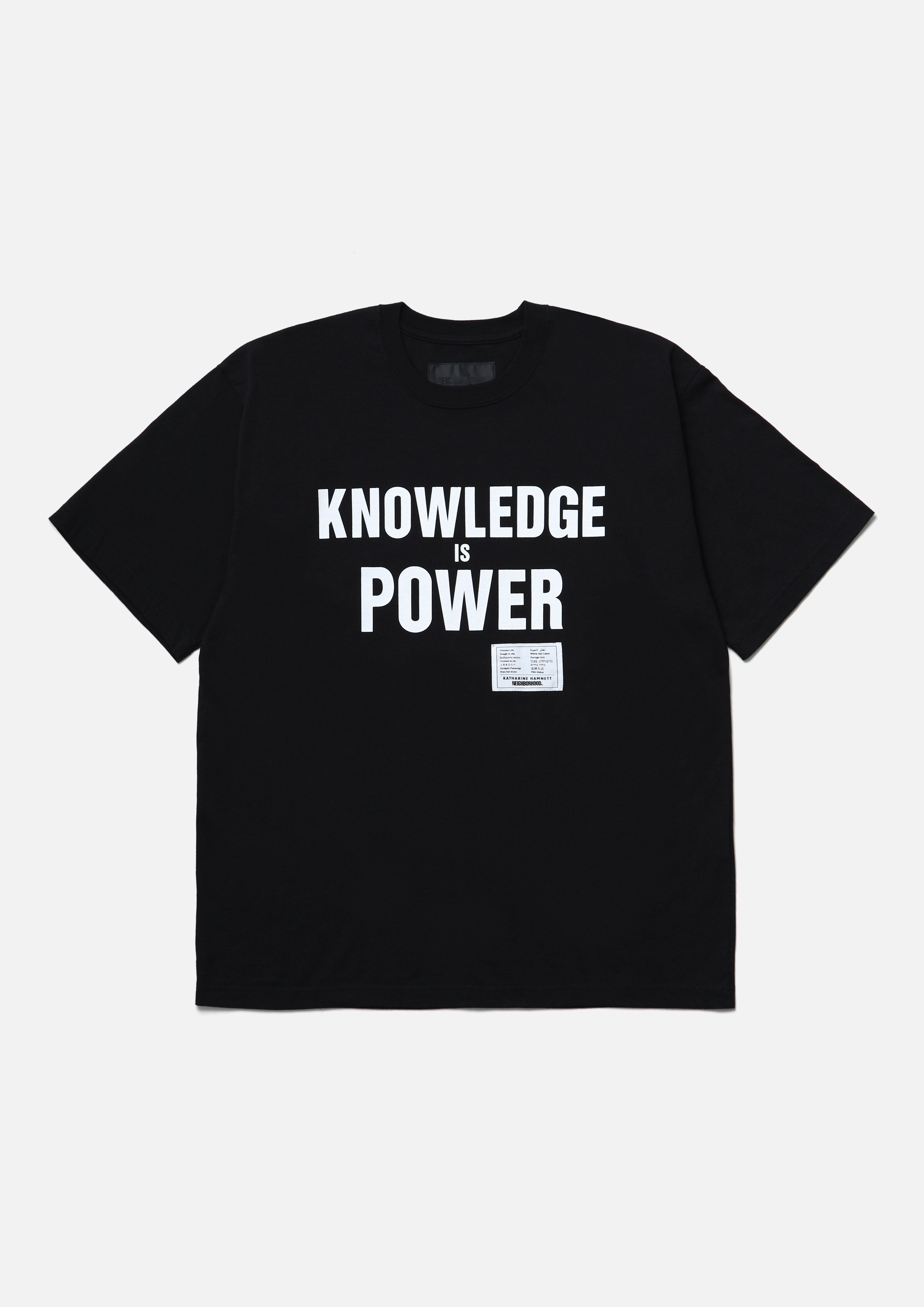 NH X KATHARINE HAMNETT . CREWNECK SS-4