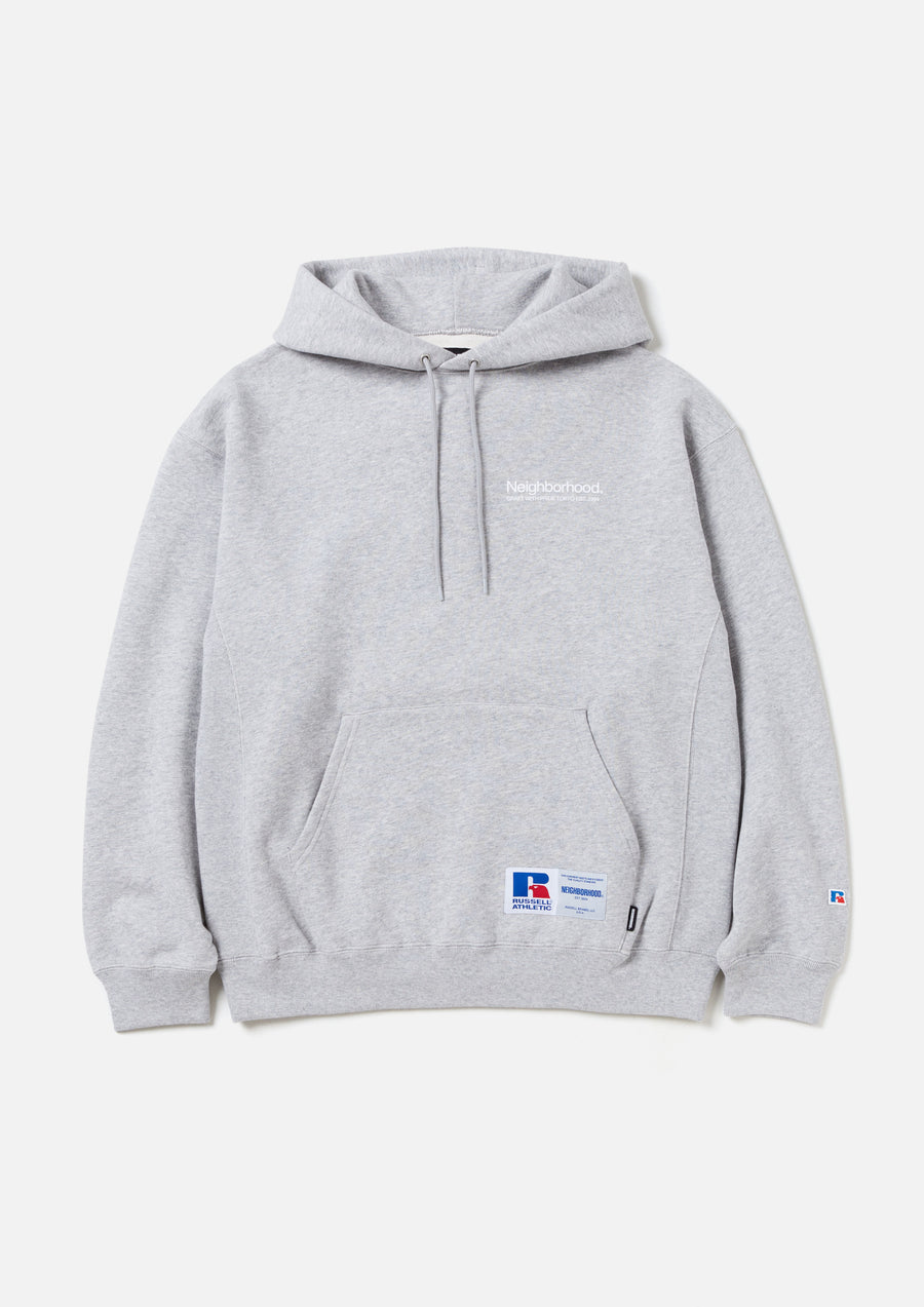 NH X RUSSELL ATHLETIC . SWEAT HOODIE LS