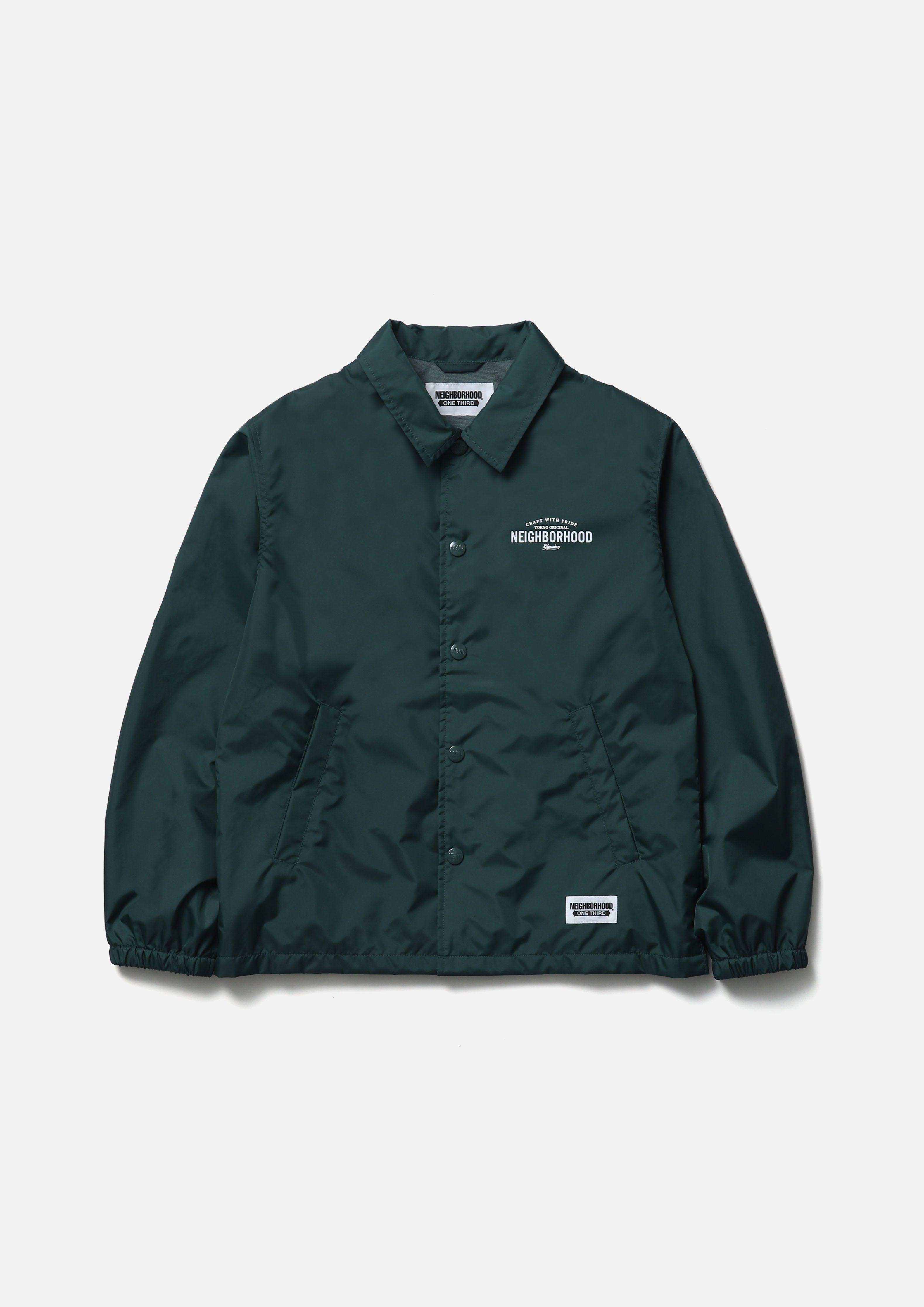 TOWNCRAFT ダークグリーン ジャケット TOWNCRAFT（タウンクラフト） ブルゾン アウター PIGMENT DYE DERBY