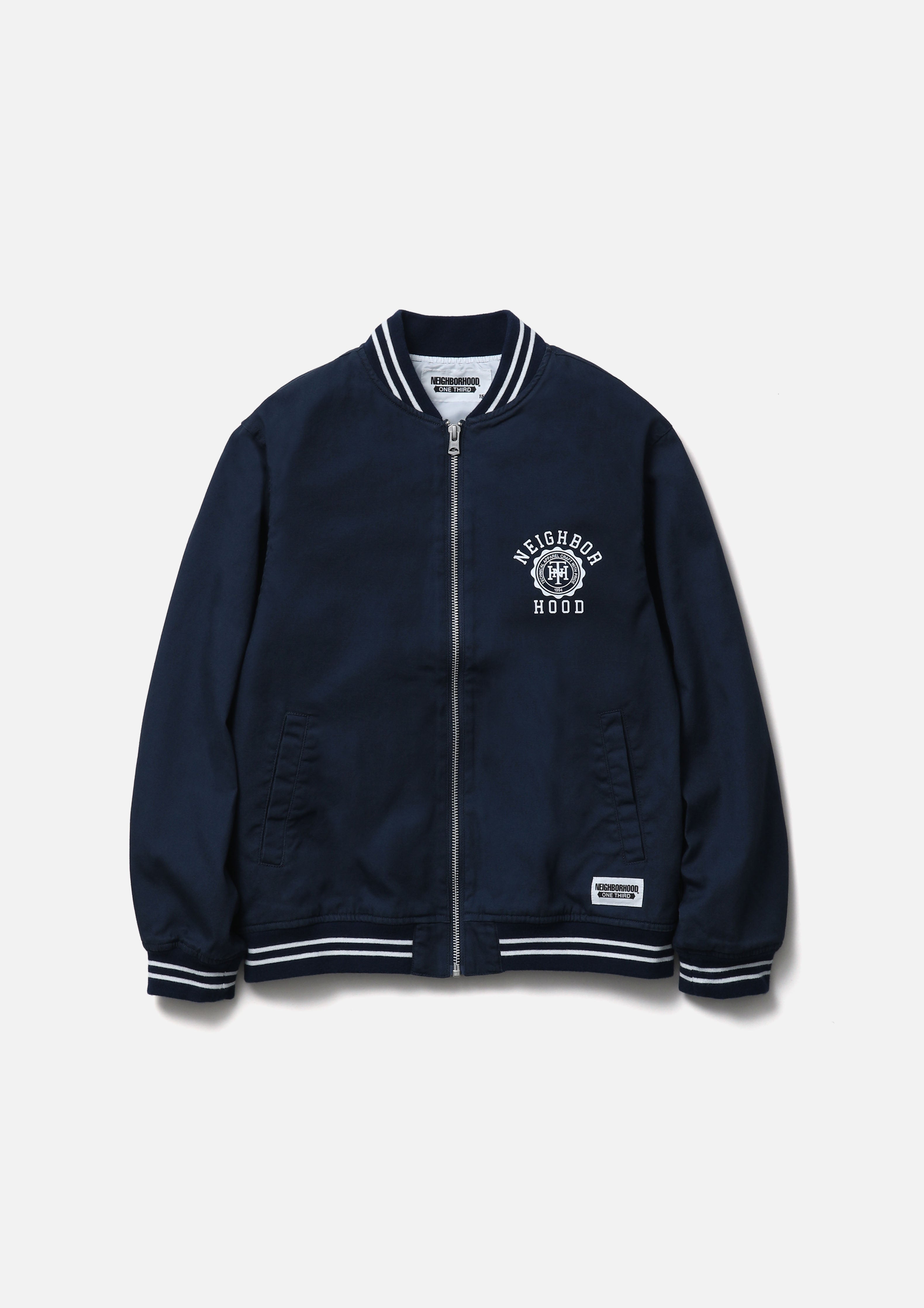 OT . COTTON ZIP AWARD JACKET