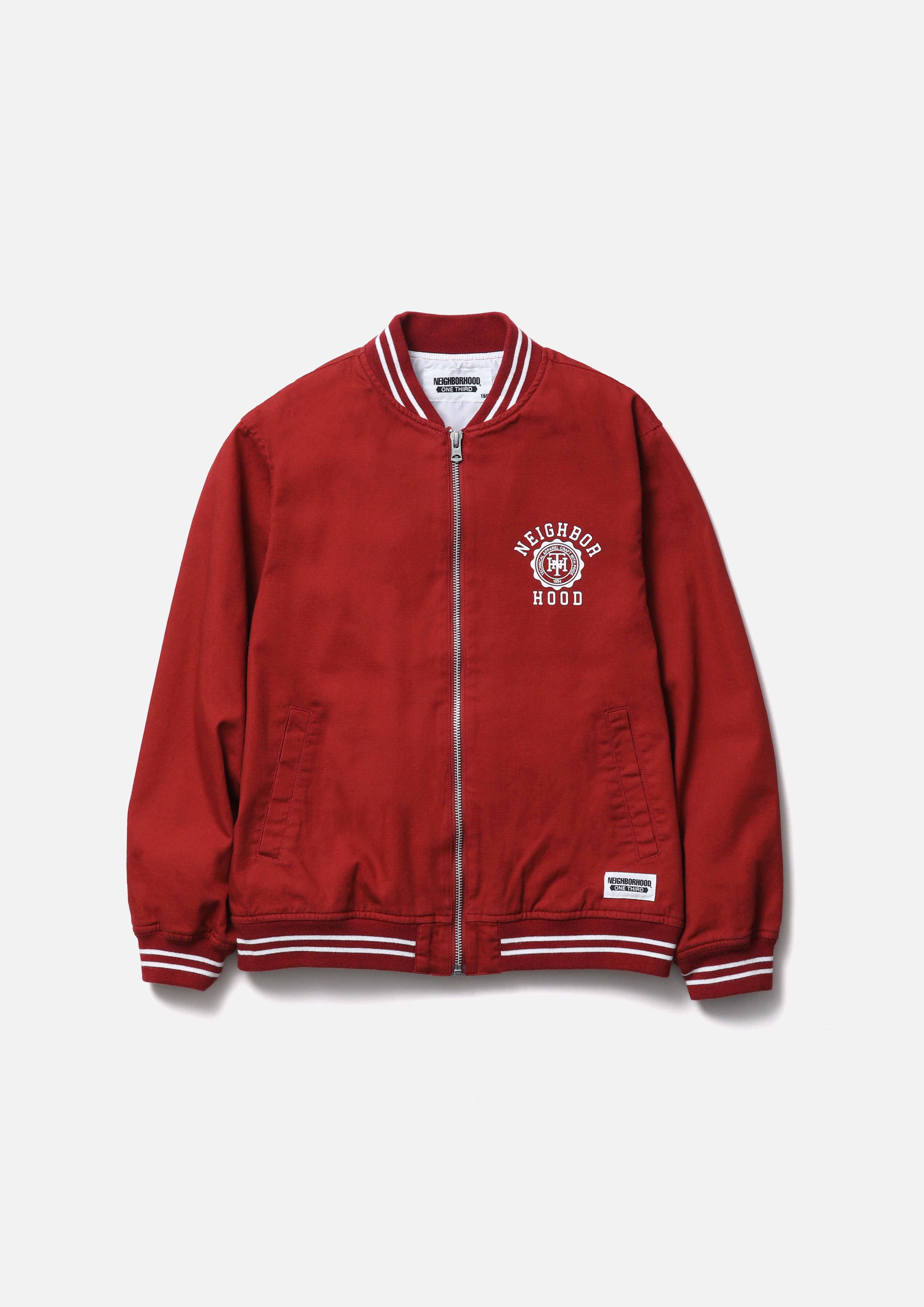 OT . COTTON ZIP AWARD JACKET