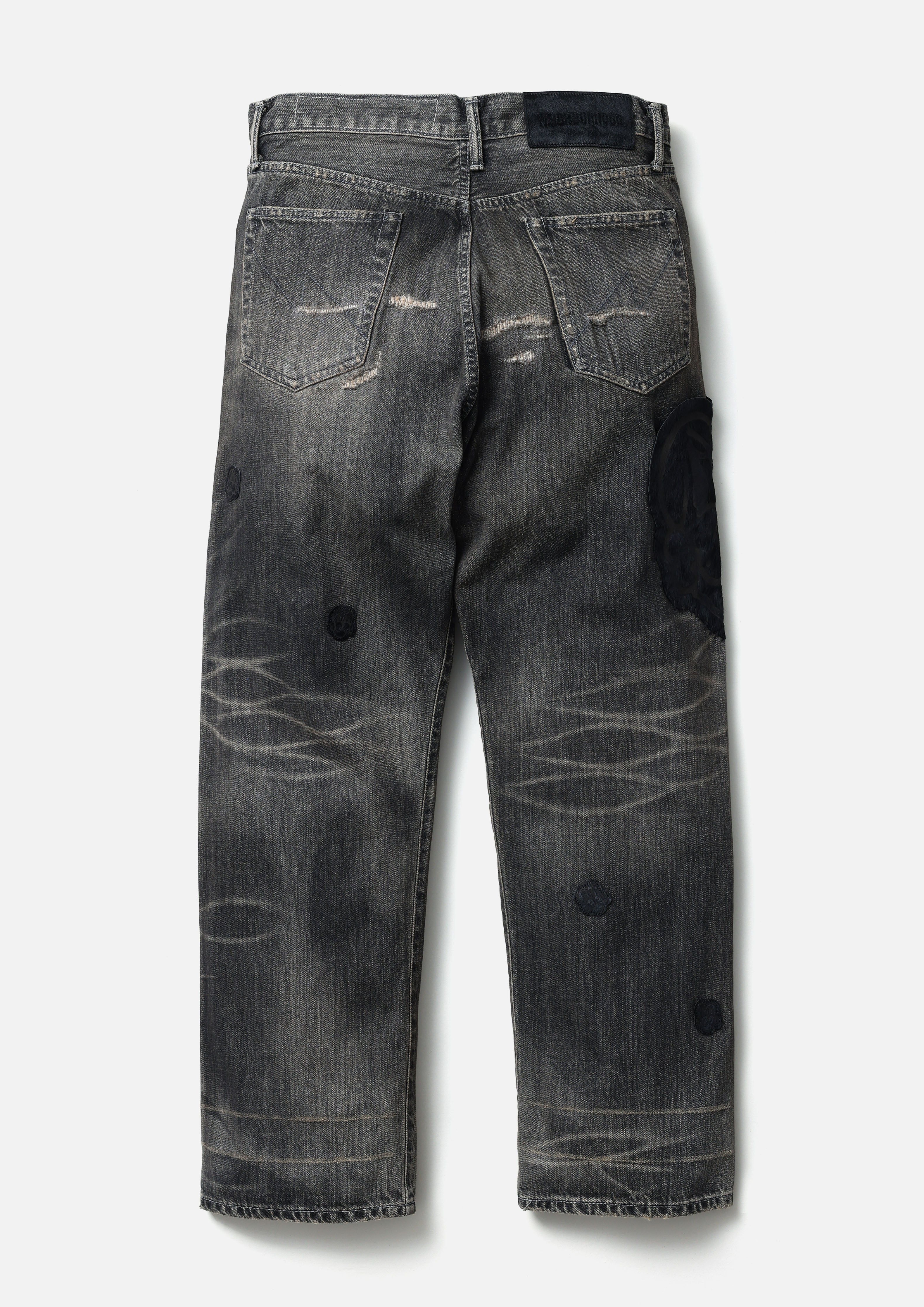 NH X CHITO . SAVAGE DENIM DP BASIC PANTS