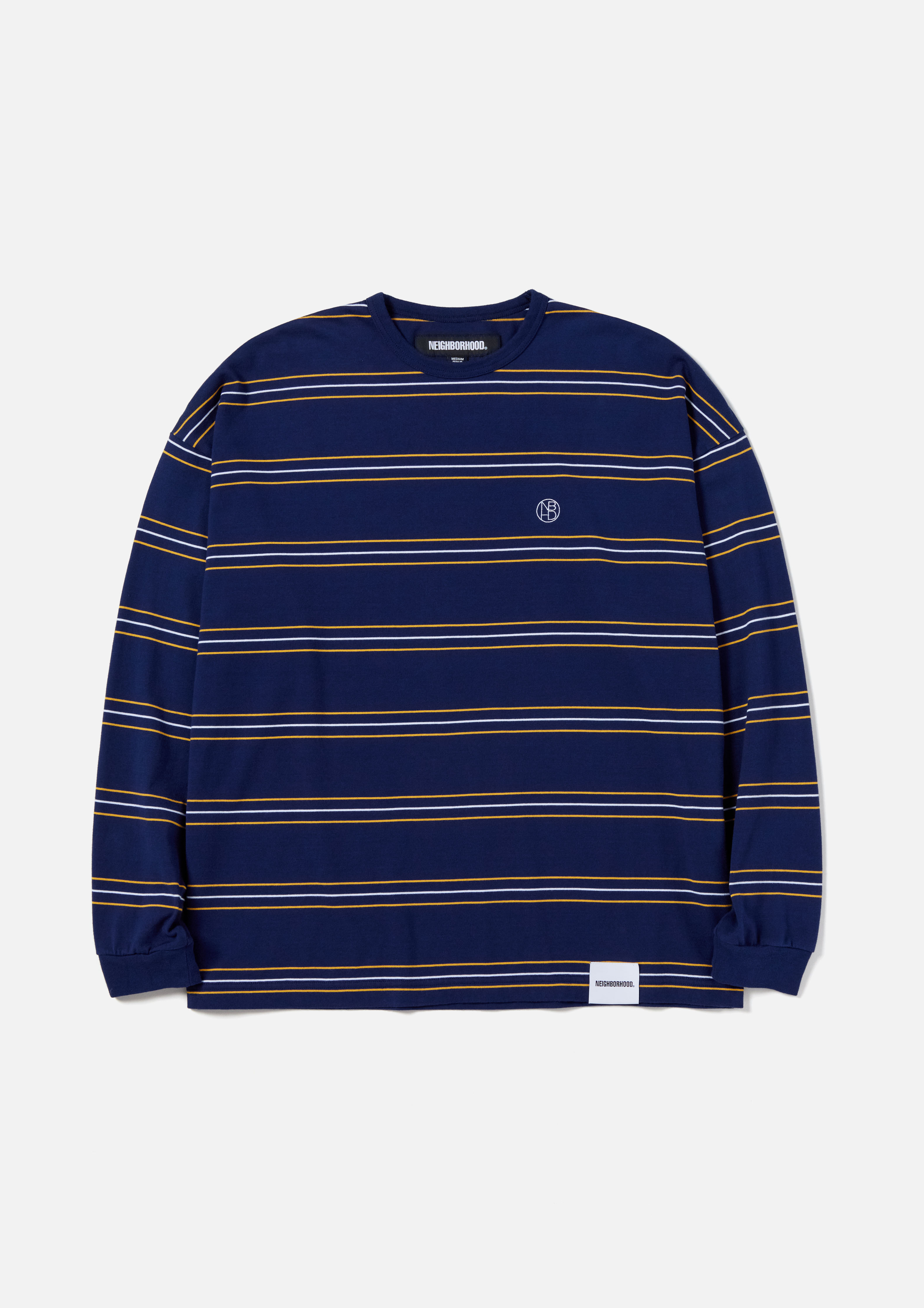BORDER CREWNECK LS