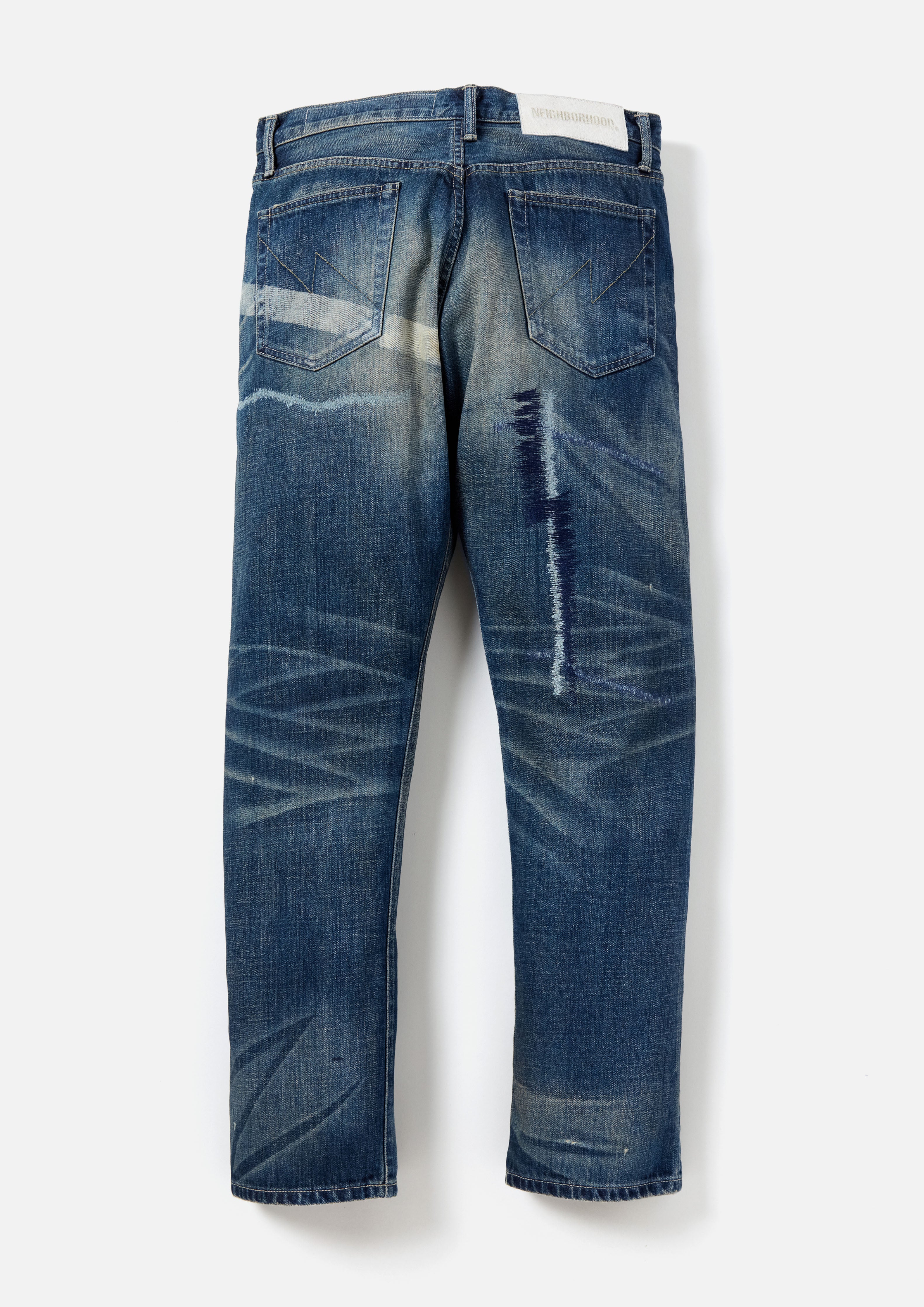 SAVAGE DENIM DP MID PANTS