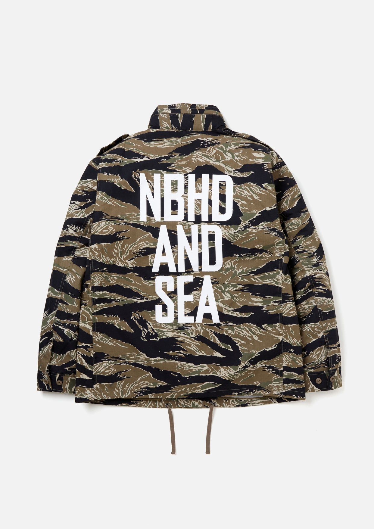 NH X WIND AND SEA . CAMOUFLAGE M-65 JACKET