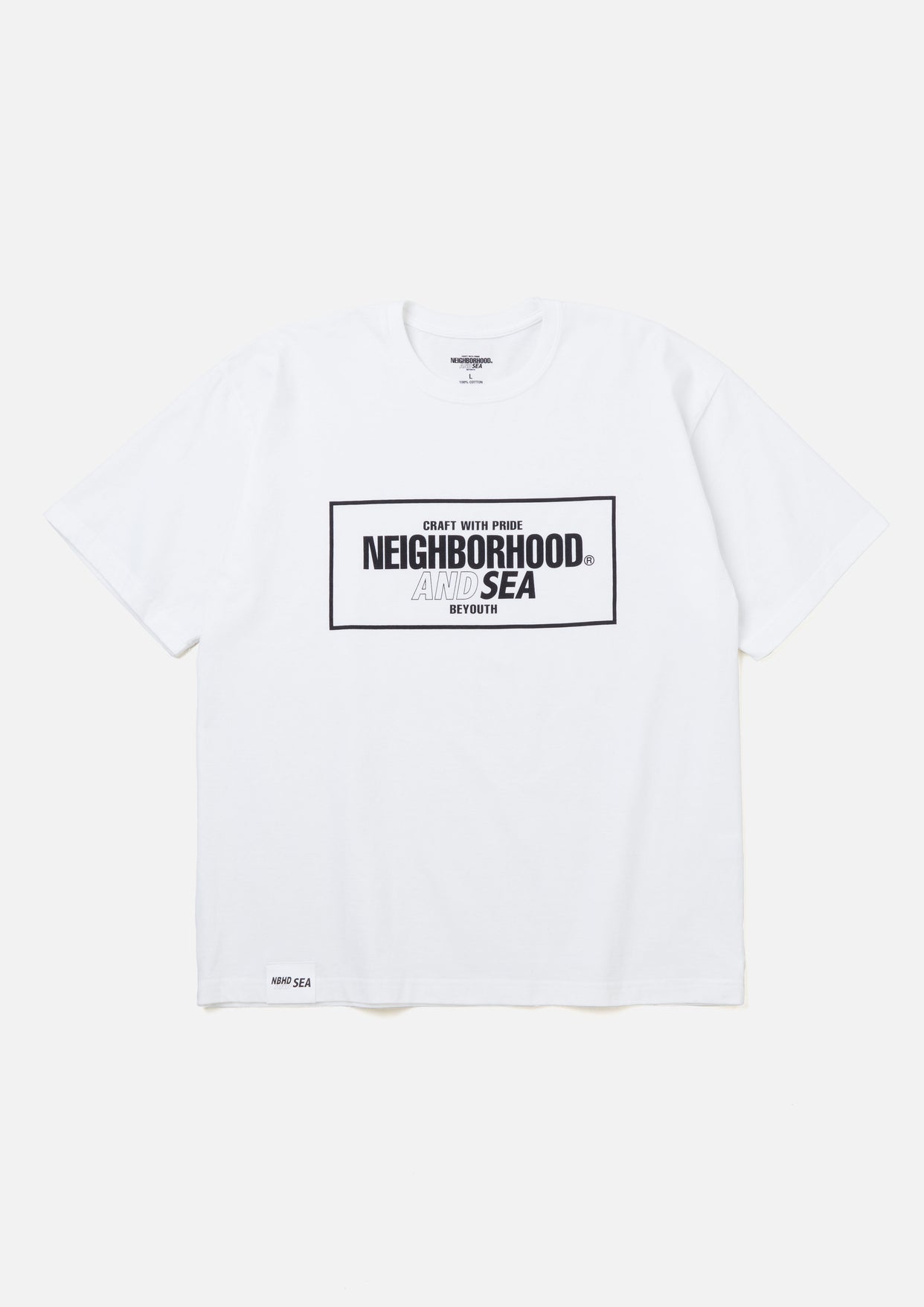 手数料安い T ロゴ SEA AND WIND NEIGHBORHOOD オリーブ 新品 S T