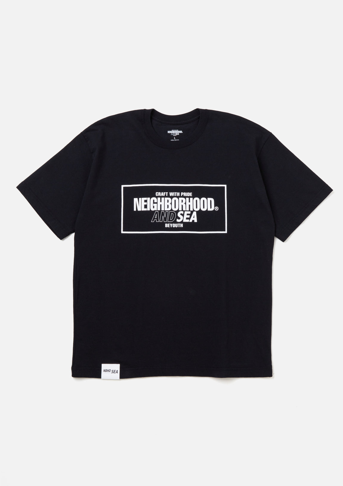 手数料安い T ロゴ SEA AND WIND NEIGHBORHOOD オリーブ 新品 S T